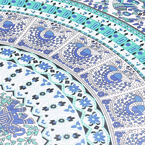Tsumbay Strandtuch Tapestry Yogatuch Tischtuch Bohemian Style Dünn Chiffon Mandala - 4