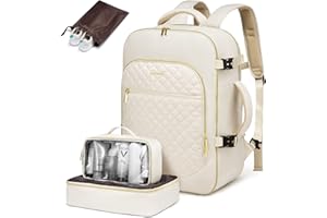 LOVEVOOK Sac à Dos Voyage Sac Cabine Avion Bagages Valise Easyjet Ryanair 45x36x20 Sac à Dos Femme Homme Étanche Sac à Dos Pour Ordinateur Portable Sac Porté Dos Backpack pour Travail École Loisir