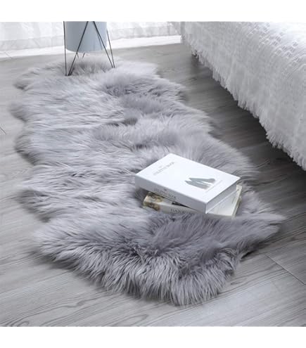 Brandsseller Lamsvacht Tapijt XXL 60x180 cm - Hoogpolig & pluizig Brandsseller Lamsvacht Tapijt XXL 60x180 cm - Hoogpolig & pluizig