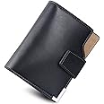 TASLAR Faux Leather Bifold Wallet Debit, Credit Card Money Holder for Men with 13 Card Slots (Black)