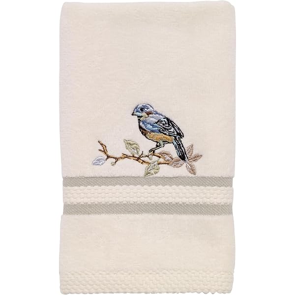 SKL Home Fall Hand Towel Set - 'Give Thanks' & 'Home' Embroidered Cotton Towels, 2 Pack