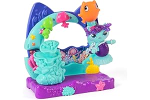 DREAMWORKS GABBY'S DOLLHOUSE Gabby's Dollhouse Playset Movie Aquarium Balcony, Multicolor, 6074163