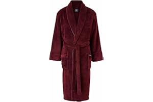 THE SAVILE ROW COMPANY LONDON Men's Lightweight Super Soft Warm Fleece Dressing Gown