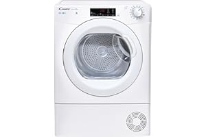 MYCHOICE Candy CSOEC9TG 9kg Condenser Dryer, Sensor Dry, WiFi, White/White Door