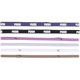 PUMA Kadın TR ESS Hairbands Sa&ccedil; Bandı, PUMA Black-Blue Crystal-Wild Berry-Cool Weather-Dark Clove, Tek Beden