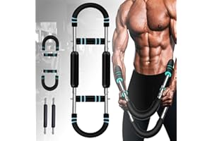 Wukesify Twister Arm Trainer, Adjustable Chest Workout Equipment, Arm Trainer for Men, Arm Exercise Equipment, Chest Trainer for Men, Shoulders and Forearms Muscle Training Fitness Equipment