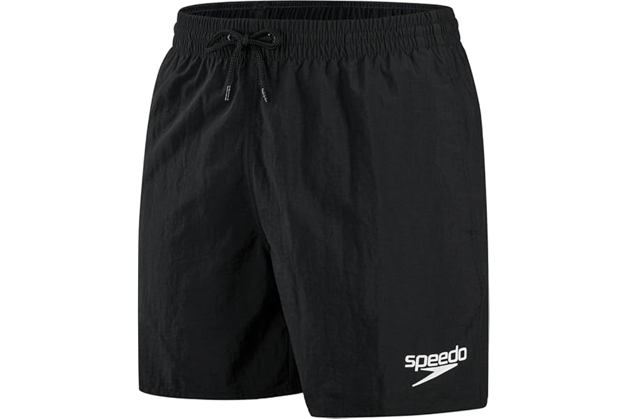 Speedo Men's 16" Watershort Swimming Trunks| Quick Dry | Comfortable Fit | Classic Style | Drawstring Waist Swimming Trunks