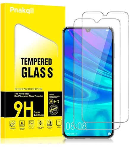 NEW'C 3 Pezzi, Vetro Temperato per Huawei P20, Pellicola Prottetiva Anti Graffio, Anti-Impronte, Senza Bolle, Durezza 9H, 0,33mm Ultra Trasparente, Ultra Resistente