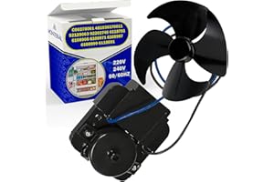 Ventilador Frigorífico y Congelador 220V/240V con Código Original C00378061 para Indesit 481936170011 para Whirlpool - Garantía de 10 Años - MONTERAL