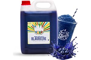 Rainbow Slush Sirap AZO GRATIS | smak av blåbär | Koncentrat till Slushy Maker is slushmaskiner ismaskiner drycker 1:5