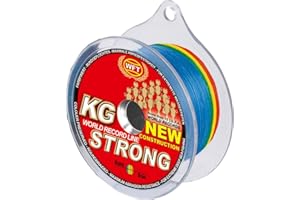 WFT KG Strong 600m 0,32mm 51kg, geflochtene Schnur, Meeresschnur, Angelschnur, Geflechtschnur