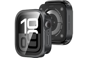 Amizee Metallfodral kompatibelt med Apple Watch Series 11/10 46 mm