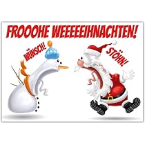 Unilirace Lustige Weihnachtskarten – Freche Sprüche Für Freunde & Familie