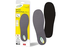 Solette Noene NO2 Antishock per scarpe sportive perfette per lo sport e per la vita quotidiana ideali per uomini e donne h: 2 mm - 47