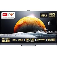 TCL 138.7 cm (55 inches) 4K Ultra HD Certified Android QLED TV 55C825 (Graphite Grey) (2021 Model) | With Mini LED