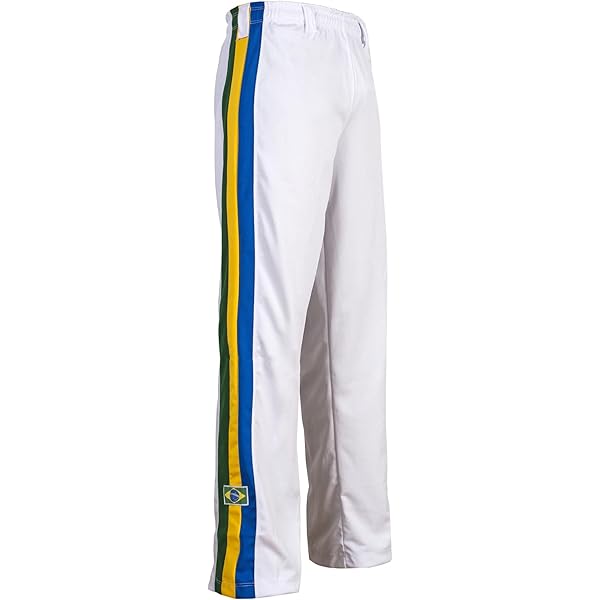 Pantaloni Karate Malino Fight Gear - Polycotone 7 Oz, Nero, Con Coulisse E Vita Alta - Foto 4