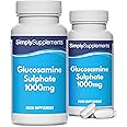 Glucosamine Sulphate 2KCL 1000mg | One-A-Day Potent Formula | Supports Active Living | 120 Fast Release Tablets = 4 Months’ Supply | Marine Sourced | Made in The UK in Accordance with GMP Standards