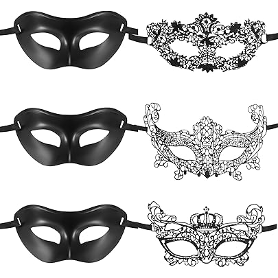 Maschera Da Ballo Verde - Maschera Classica Da Uomo Per Il Carnevale Veneziano Di Martedì Grasso - Italia - Foto 3