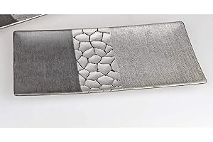 Formano , 739964 - Cuenco decorativo (cerámica, 30 cm), color gris