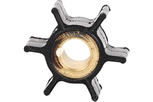Turbine de Pompe à Eau, Akozon 389576 Turbine Full Power Plus Pièces de Rechange de Moteur Hors-bord Fit pour Johnson Evinrude 4/4.5/5/6/8 Chevaux