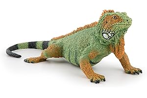 Papo - Hand-Painted Figurine - Iguana - Jungle Animals - Collectible - for Children - Boys and Girls - Ages 3 and Up