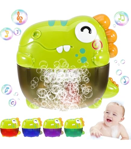 Babybadspeelgoed, dino, badspeelgoed, bubble met muziek