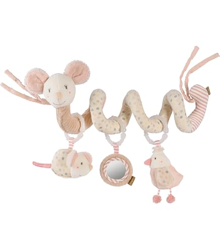 Jouets pour poussettes, jouets suspendus en spirale en peluche pour