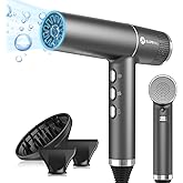 Slopehill Professional Ionic Hair Dryer, 110000 U/min, 2000W | Exclusive Brushless Motor, Innovative Microfilter, Active Oxy