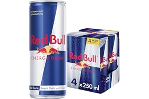 Red Bull Classic Energy Drink - 4-Pack (250ML)