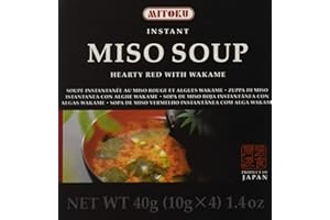 LA FINESTRA SUL CIELO Mitoku, Zuppa di miso istantanea alle alghe (4 bustine) bio, 40g
