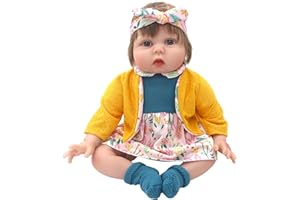 COSDOLL Puppenkleidung für Babypuppen 40-45 cm, Schön Puppen Kleidung für Puppen Mädchen (A, 40-45cm)