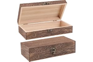 Rdlobu trälåda med lock, 2 stycken 20 x 10 x 6 cm, trälåda med lock