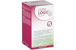 ‎OMNI LOGIC OMNi LOGiC PLUS | Natürliche Ballaststoffe und Nährstoffe für spezifische Darmbakterien | Mit Glucomannan | Pulver | Vegetarisch | Glutenfrei | 90 Portionen (450 g)