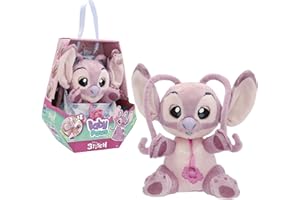 Baby Paws Disney Angel Peluche Interactivo Peluche con Sonidos Que Abre Y Cierra Los Ojos E Incluye Una Bolsa para Llevarlo Contigo Niños y Niñas de 3 Años o Más
