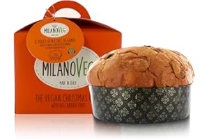 Vergani Pastel de Navidad vegano con pasas de Corinto sólo 750g MILANOVEG