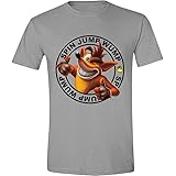 Crash Bandicoot - Jump Wump Crash Men T-Shirt - Grey Melange