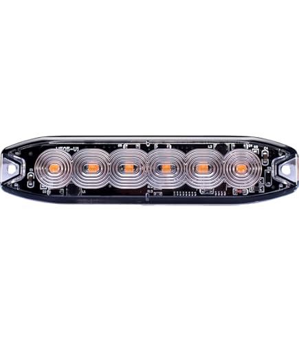 HELLA Spia Luminosa LED Mini Lightbar 12V/24V - Luce Ambra Con Cavo 500mm Per Veicoli - Foto 5