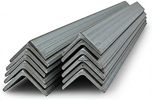 FRATELLI BIASCO Barra ANGOLARE IN FERRO S235JR, disponibili varie sezione lunghezze (40x40x5x1000 mm)