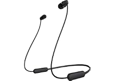 Sony WI-C200 Wireless In-ear Bluetooth Headphones with Mic for phone call and upto 15 hours of battery life - Black