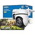 Tapo C510W(Renewed) 2K Security Outdoor Camera, Pan/Tilt Wi-Fi, IP66 Weatherproof, AI Detection, 360° Visual Coverage, Starlight Colour Night Vision