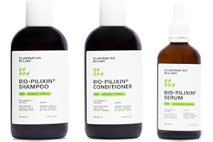 Scandinavian Biolabs Routine di Crescita dei Capelli per Donne - Testata Clinicamente con Risultati in 45 Giorni - Siero per Ridurre la Perdita dei Capelli Basato su Ingredienti Efficaci