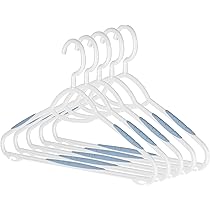 Cintres Fins Lot De 20 Pièces Gain De Place Crochet Pivotant Chemises Vestes Et Robes Blanc 40x20x05 Cm 90973219