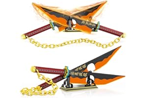 QLT QIAOLETONG Demon Ideas Slayer Schwert Cosplay Animes Tengen Uzui Katana? Klemmbausteine Bausteinen deko für Erwachsene Jungen 6-16 (1478 Teile)