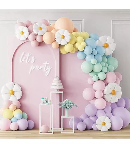 Ginger Ray Support Mural Arc-en-Ciel Pour 14 Donuts - Décoration Anniversaire Fun Et Gourmande, Facile à Monter