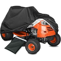 Housse De Protection Imperméable Pour Tondeuse Autoportée TONIXY - Tissu Oxford, Tailles 145x85x98 Cm Ou 210x120x115 Cm