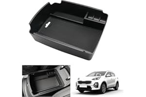 GAFAT Compatible with Kia Sportage QL 2016-2021 (Automatic) Centre Console Storage Box, Sportage MK4 4 iV 2020 Armrest Organiser Tray Glove Box Tray, Sportage QL Accessories