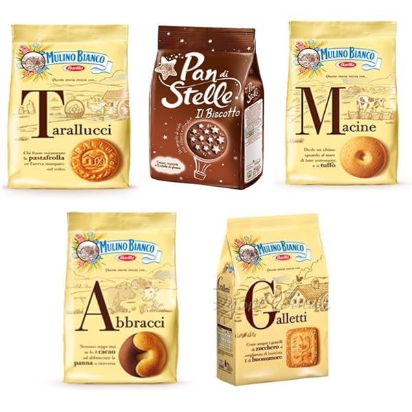 Mulino Bianco Cornetti Nocciola Integrali - Italian Gourmet FR