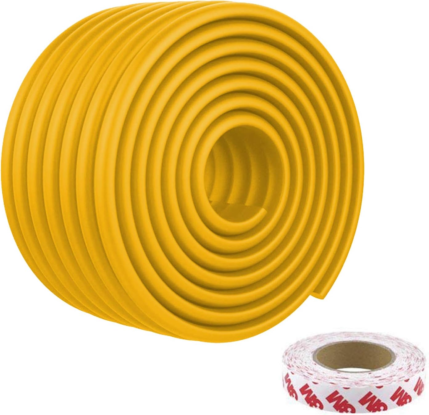 Safe-O-Kid- Pack of - 2 Unique High Density- Prevents from Head Injury Multi-Functional 2 Meter Edge Guard - Yellow