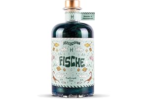 CRAFT CIRCUS AstroloGin® - Für jedes Sternzeichen | Farbiger Glitzer Gin mit Holunder & Johannisbeere | Premium Gin aus Deutschland | 41% Vol (1 x 0,5l) (Fische)