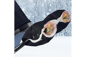 Funmo Kinderwagen Handwärmer Kinderwagen Handwärmer Handschuhe Kinderwagen Handwärmer Handschal wasserdichte und winddichte Kinderwagen Handabdeckung Kinderwagen Handwärmer Kinderwagen Handabdeckung